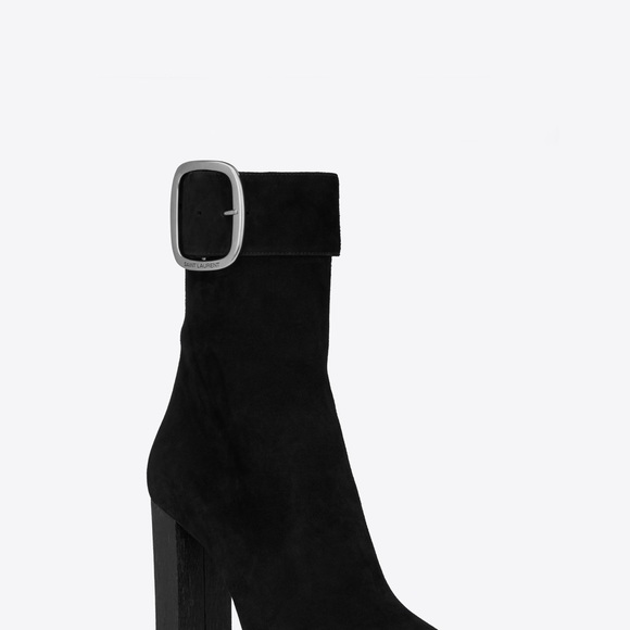 Saint Laurent Suede Joplin Boot - 39.5 - Picture 6 of 8